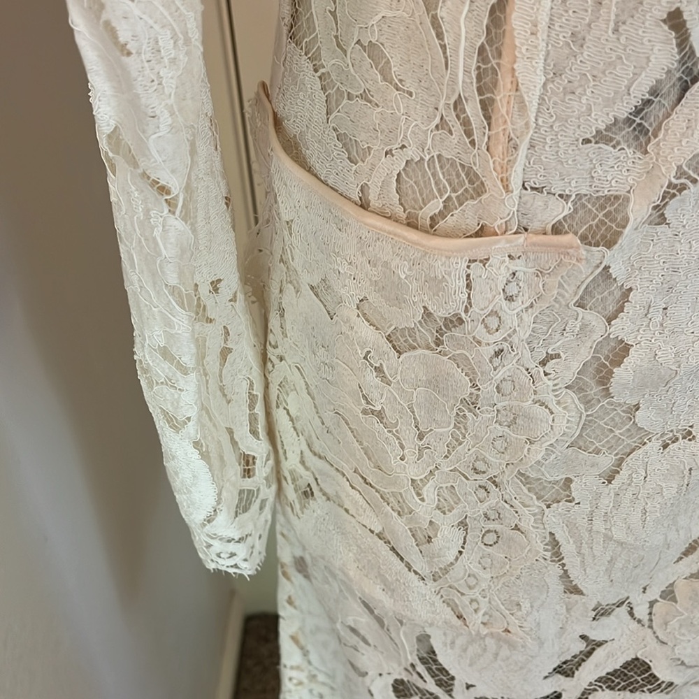 Vintage Christian Lacroix lace coat size 38 - Picture 6 of 11